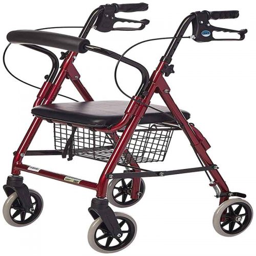 Lumex Walkabout Junior Rollator with Seat