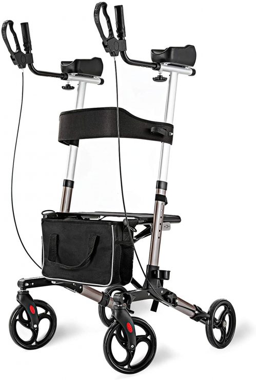 RINKMO Upright Rollator Walker for Seniors