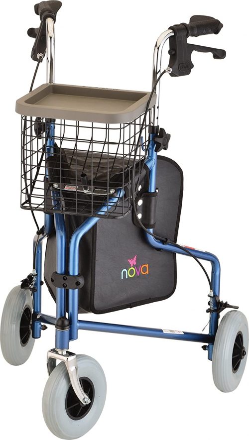 NOVA Traveler 3 Wheel Rollator Walker