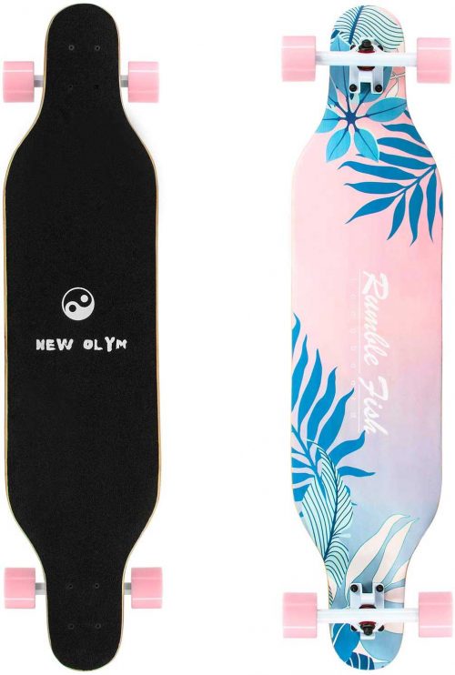 New Olym Longboard Skateboard