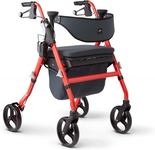 Medline Premium Empower Rollator Walker